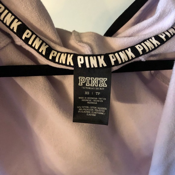 🌹 Victoria’s Secret PINK track jacket thumbhole - Picture 2 of 6
